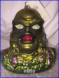 Signed by Ben Chapman Creature From The Black Lagoon Christopher Radko Ornament