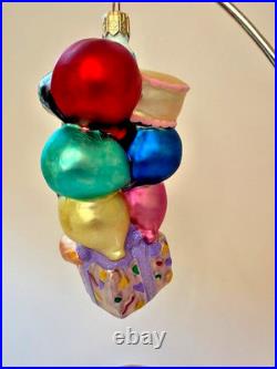 Sweet Christopher Radko Disney Mickey Mouse 70 Happy Years Set of 5 Ornaments