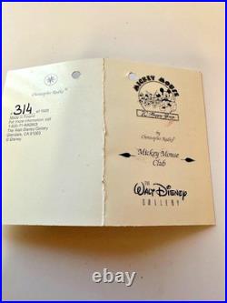 Sweet Christopher Radko Disney Mickey Mouse 70 Happy Years Set of 5 Ornaments