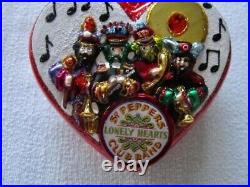 The Beatles Christopher Radko We're With The Band Christmas Ornament! NIB