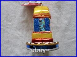 The Beatles Christopher Radko Yellow Submarine Jukebox Christmas Ornament! New
