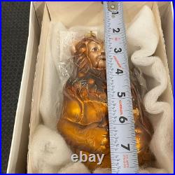 The Wizard of Oz Christopher Radko Cowardly Lion Christmas Ornament NIB RARE