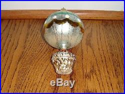 Ultra Rare Christopher Radko FRUIT IN BALLOON Christmas Ornament 1991 Gold Wire