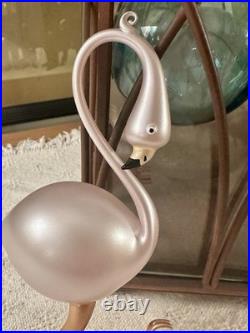 VERY RARE VTG Christopher Radko Blown Glass Italy Flamingo Fantasy Ornament