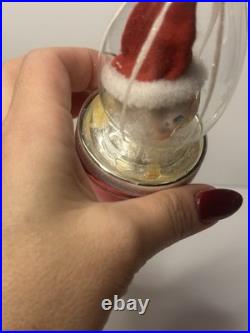 VTG 1996 Christopher Radko ROCKET SANTA Italian Ornament 10 inches 96-038-0 HTF