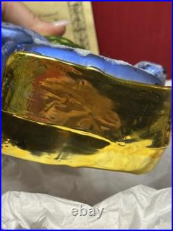 VTG 1997 Christopher Radko DISNEY Mickey ROGERS GARDEN 3 Ornament Set w Red Box