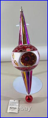 VTG Christopher Radko 15th Anniversary Majestic Reflectors 13.5 Charity DS51 VTG Christopher Radko 15th Anniversary Majestic Reflectors 13.5 Charity DS51