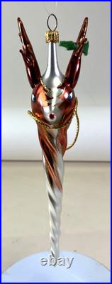 VTG Christopher Radko Deercicle Reindeer 94-291-0 Icicle Christmas Ornament DS51