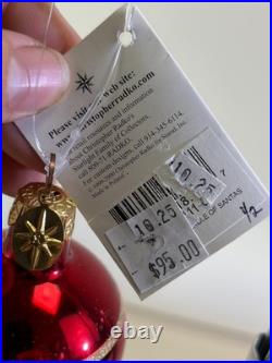 VTG Christopher Radko Ornaments Circle of Santas Christmas 00-1411-0 DS51