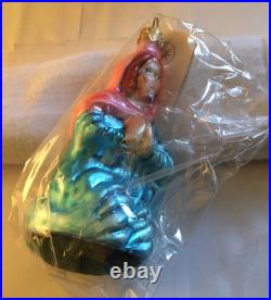 Vintage 1996 Christopher Radko Holy Family Handblown Glass Ornament Set #7751/