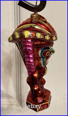 Vintage 2005 Christopher RADKO Tiki Time Ornament 4 1011052
