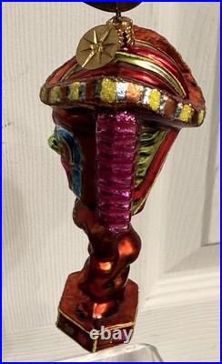 Vintage 2005 Christopher RADKO Tiki Time Ornament 4 1011052