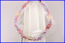 Vintage 36 Christopher Radko Glass Christmas Tree Garland Candy Dish withTags