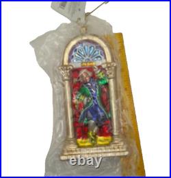 Vintage Christopher Radko 10 Downing St 6.5 Ornament 2002 MINT With Box Tag Rare