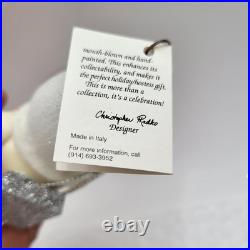 Vintage Christopher Radko Astro Man #96035 Italian Blown Glass Ornament