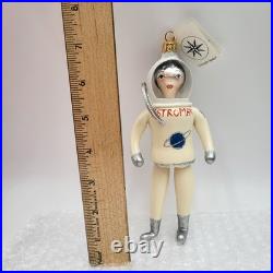 Vintage Christopher Radko Astro Man #96035 Italian Blown Glass Ornament