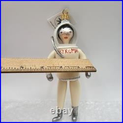 Vintage Christopher Radko Astro Man #96035 Italian Blown Glass Ornament