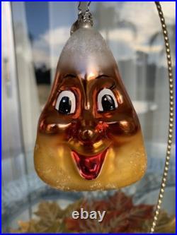 Vintage Christopher Radko Candy Corn Cutie Halloween Ornament #101118 2003