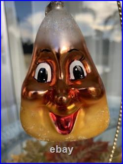 Vintage Christopher Radko Candy Corn Cutie Halloween Ornament #101118 2003