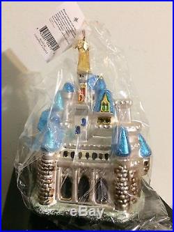 Vintage Christopher Radko Cinderella Castle Christmas Ornament