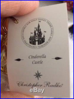 Vintage Christopher Radko Cinderella Castle Christmas Ornament