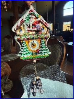 Vintage Christopher Radko Coo Coo for Christmas ornament