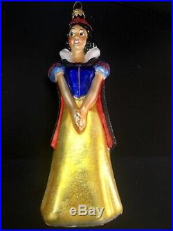 Vintage Christopher Radko Disney Snow White & Seven Dwarfs Ornament Set