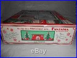 Vintage Christopher Radko Fantasia Floral Tapestry Christmas Ornament Set/6