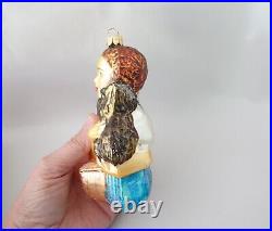 Vintage Christopher Radko Glass Ornament with BOX Wizard of Oz DOROTHY & TOTO