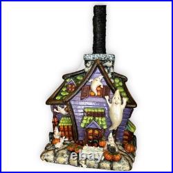 Vintage Christopher Radko Halloween HOWL MANOR ornament tree 36 1999 RETIRED