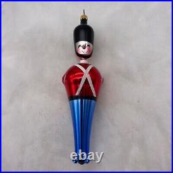 Vintage Christopher Radko Italian Glass Toy Solder Ornament