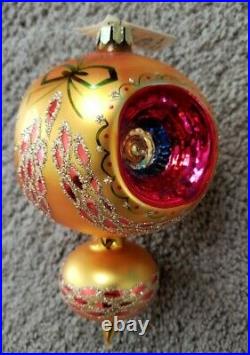 Vintage Christopher Radko Midas Touch 86-049 Christmas Ornament