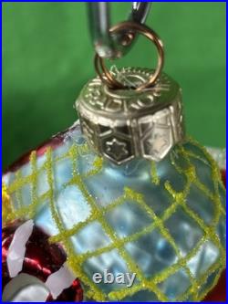 Vintage Christopher Radko Ornament Big Nick Large Santa with Bag of Toys 9