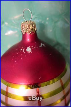 Vintage Christopher Radko Scotch Pine Christmas Ornament With Indent, Very Rare