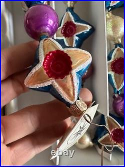 Vintage Christopher Radko Star of Wonder Garland