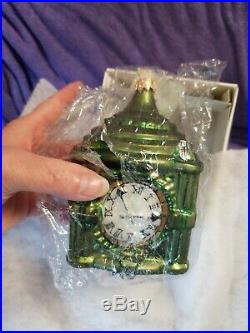 Vintage Radko Ornament Marshall Fields Clock LE 4951/5000 NIB