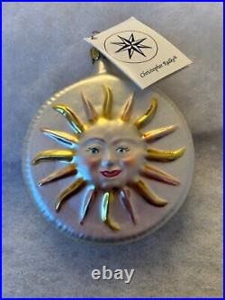 Vintage Radko Ornament Sunny Side Up 1993 Sun