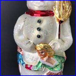 Vintage Snowman Radko ornament