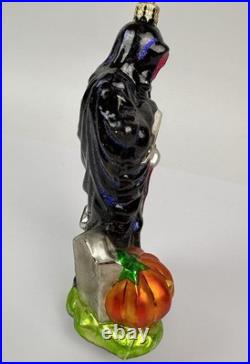 Vtg 2002 Radko Ornament Grave Ghoul 6 Grim Reaper Halloween 02-0005-0 Vtg 2002 Radko Ornament Grave Ghoul 6 Grim Reaper Halloween 02-0005-0