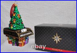 Vtg. Christopher Radko 2018 Treetop Concerto Ornament withtags Signed Mario EC
